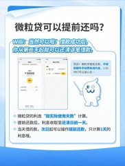 微信微粒贷能提前还款吗？还款规则、方式与注意事项全解析