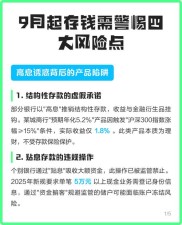 理财产品网络销售注意：说明书新规9月施行，多家已改