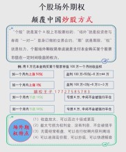 期权股份深度解析：交易资格、时间、数量及价格限制全知道