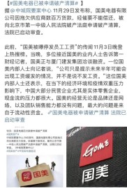 国美回应苏宁并购传闻，称大中难撼霸主地位及对格局影响